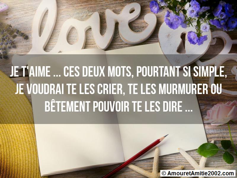message amour 130