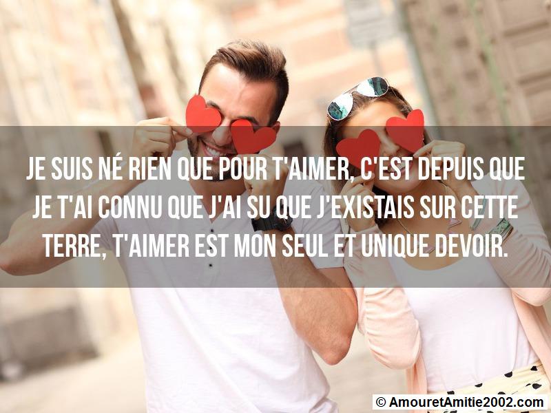 message amour 135