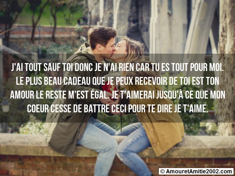 message amour 149