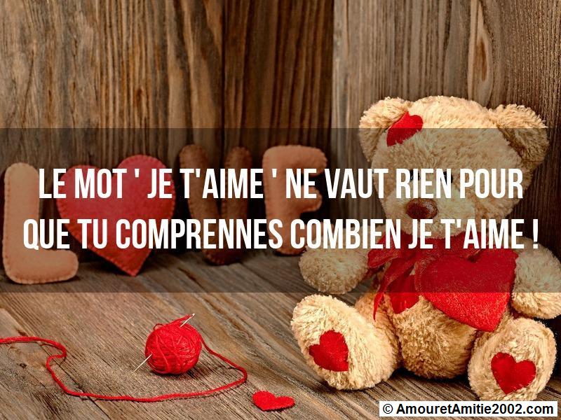 message amour 153