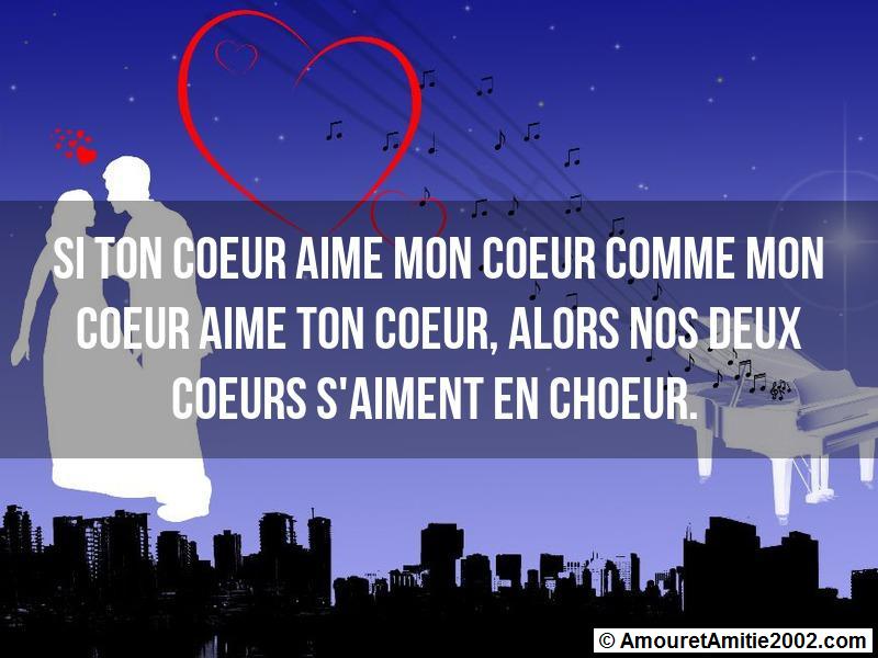 sms d'amour 123