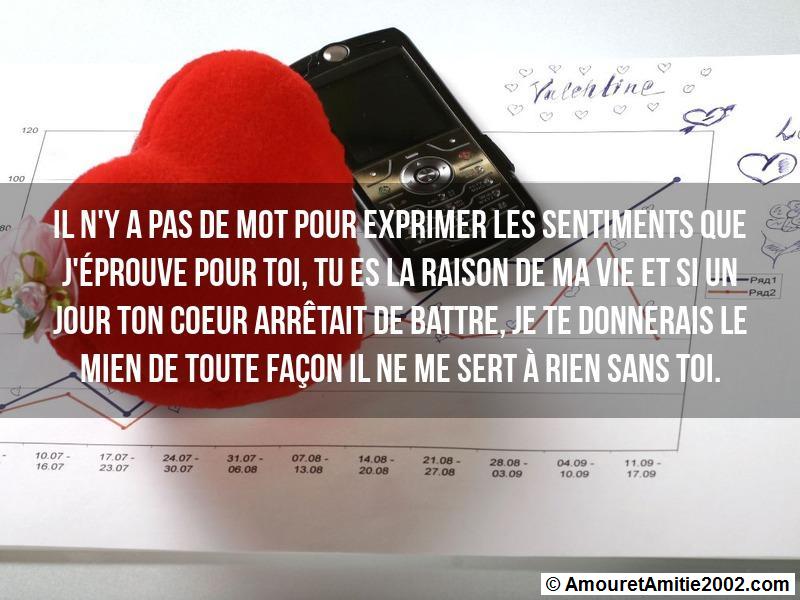 sms d'amour 158
