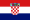 Drapeau Croatie