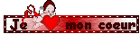 Mon coeur — blinkie d’amour n° 1