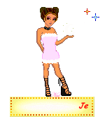 Je t'offre la lune et les etoiles — blinkie d’amour n° 18