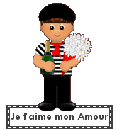 Je t'aime mon amour — blinkie d’amour n° 21