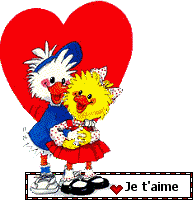 Je t'aime — blinkie d’amour n° 24