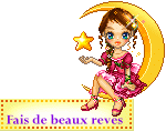 Fait de beaux rêves mon coeur — blinkie d’amour n° 30