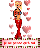 Je ne pense qu'à toi — blinkie d’amour n° 32
