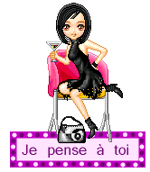 Je pebnse à toi — blinkie d’amour n° 39