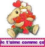 Je t'aime comme ca — blinkie d’amour n° 44