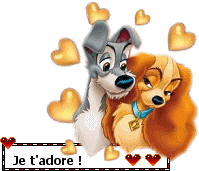 Je t'adore — blinkie d’amour n° 52
