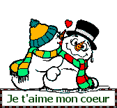 Je t'aime mon coeur — blinkie d’amour n° 57