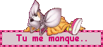 Tu me manques — blinkie d’amour n° 68