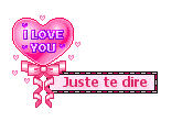 Juste te dire — blinkie d’amour n° 7