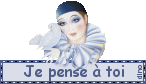 Je pense à toi — blinkie d’amour n° 8