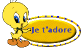 Je t'adore — blinkie d’amour n° 95