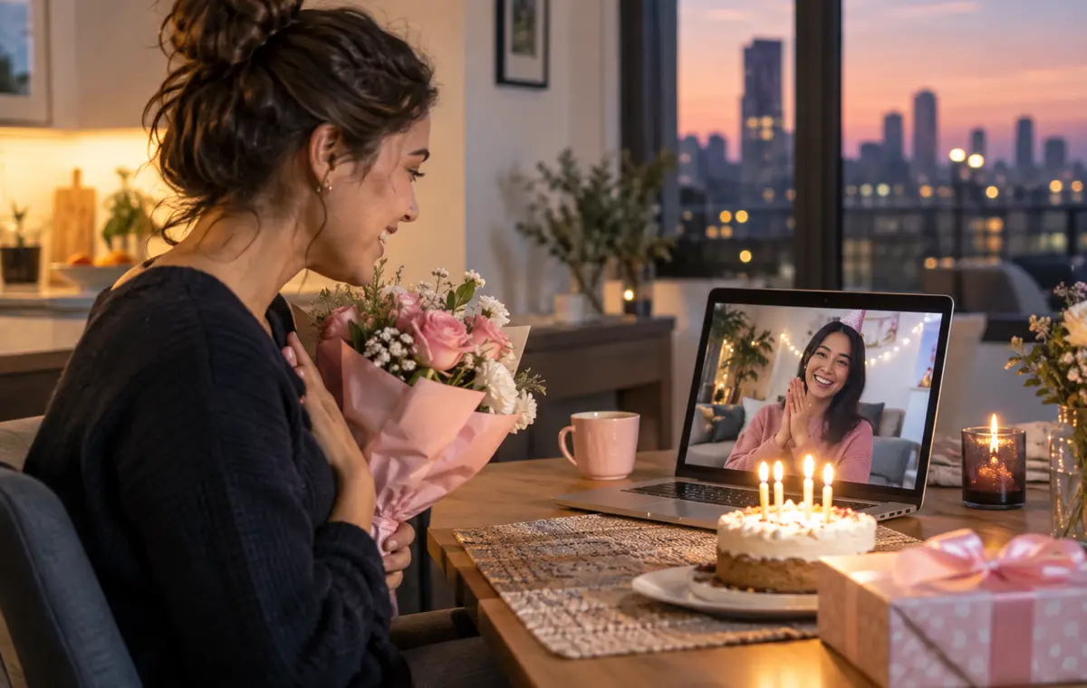 Appel vidéo entre amies