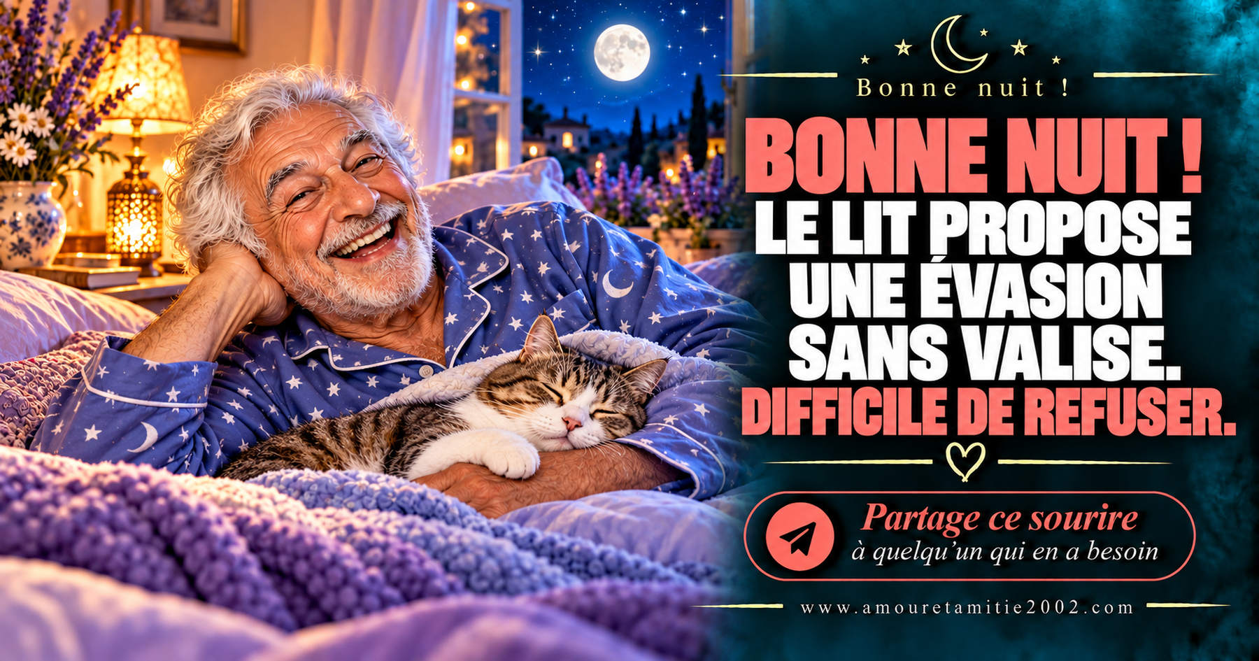 Bonne nuit ! Le lit propose une évasion sans valise. Difficile de refuser.