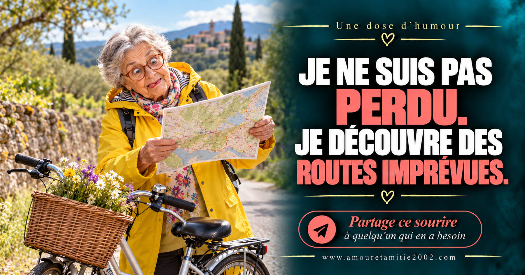 Je ne suis pas perdu. Je découvre des routes imprévues.