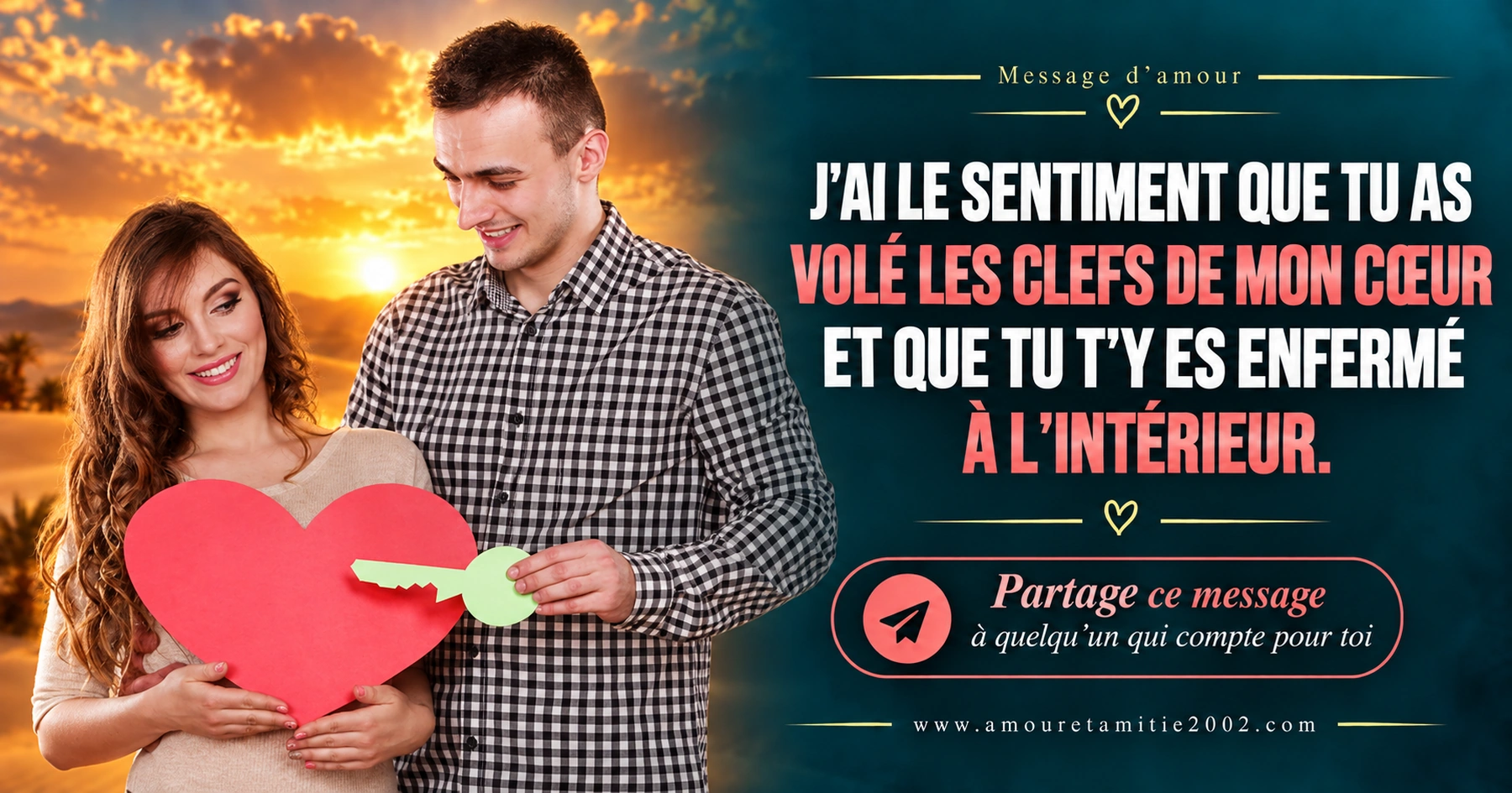 Message d’amour illustré nº 13 à partager avec la personne aimée