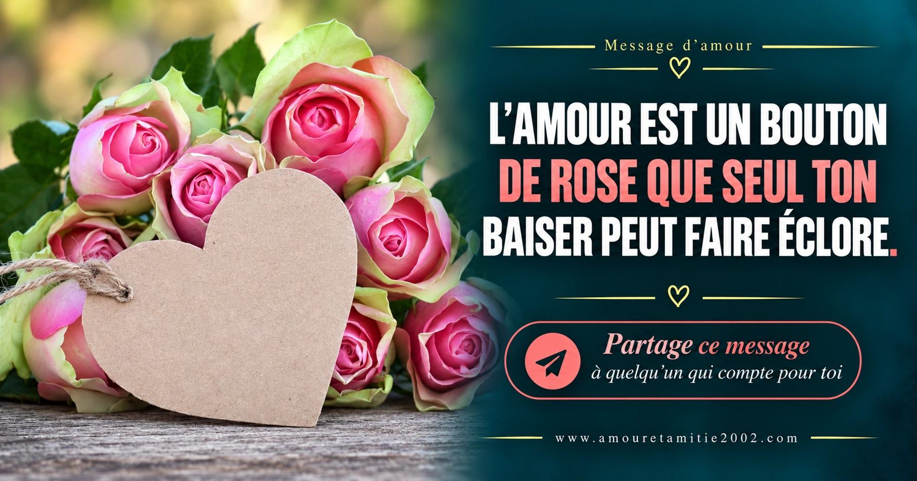 Message d’amour illustré nº 14 à partager avec la personne aimée