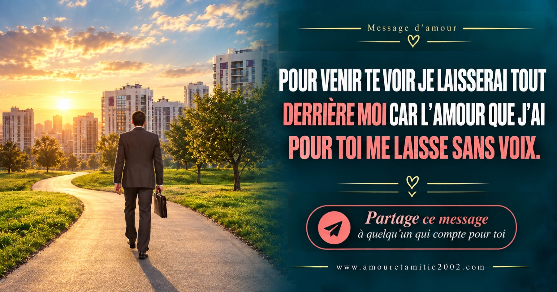 Message d’amour illustré nº 22 à partager avec la personne aimée