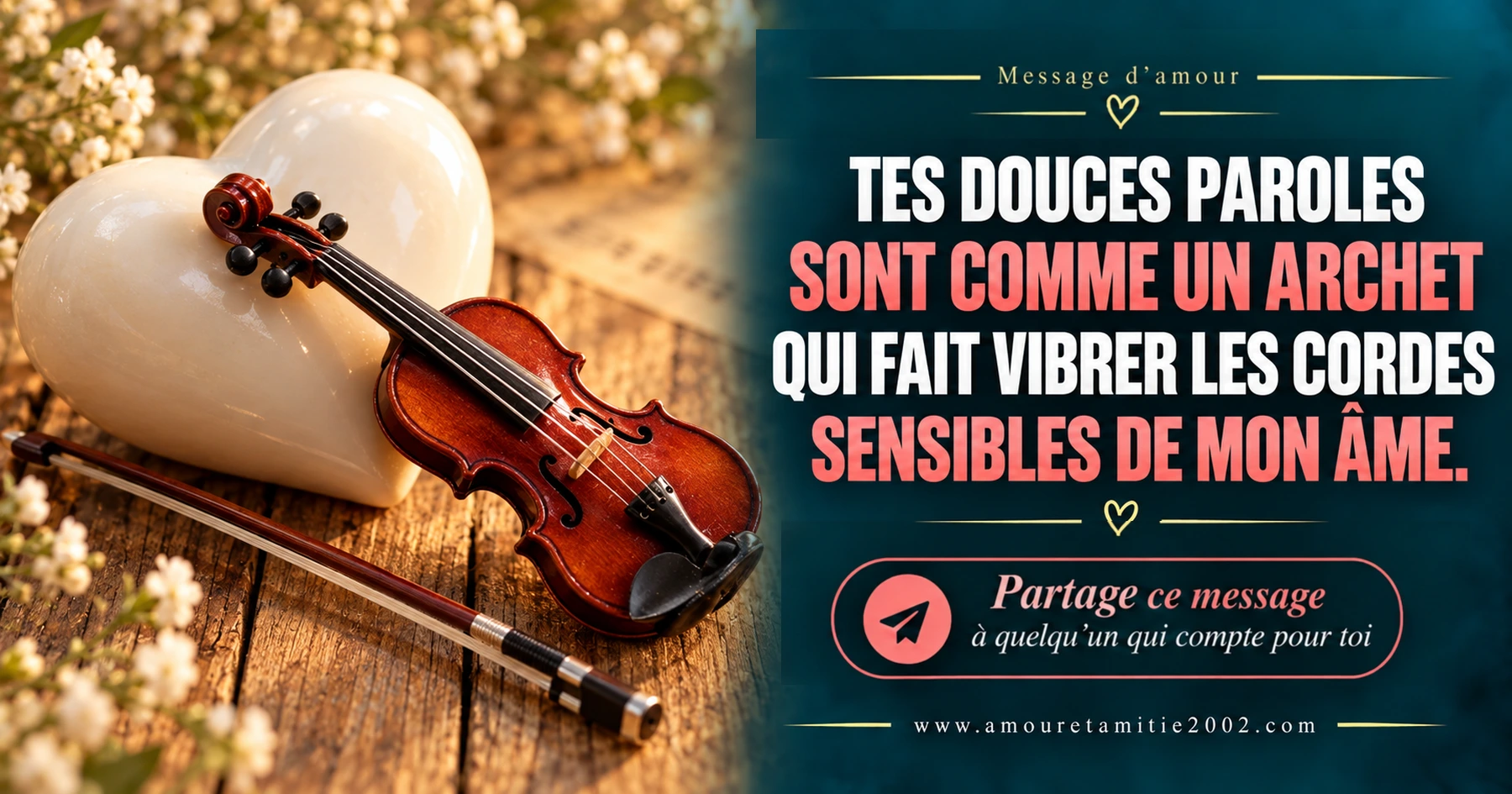 Message d’amour illustré nº 26 à partager avec la personne aimée