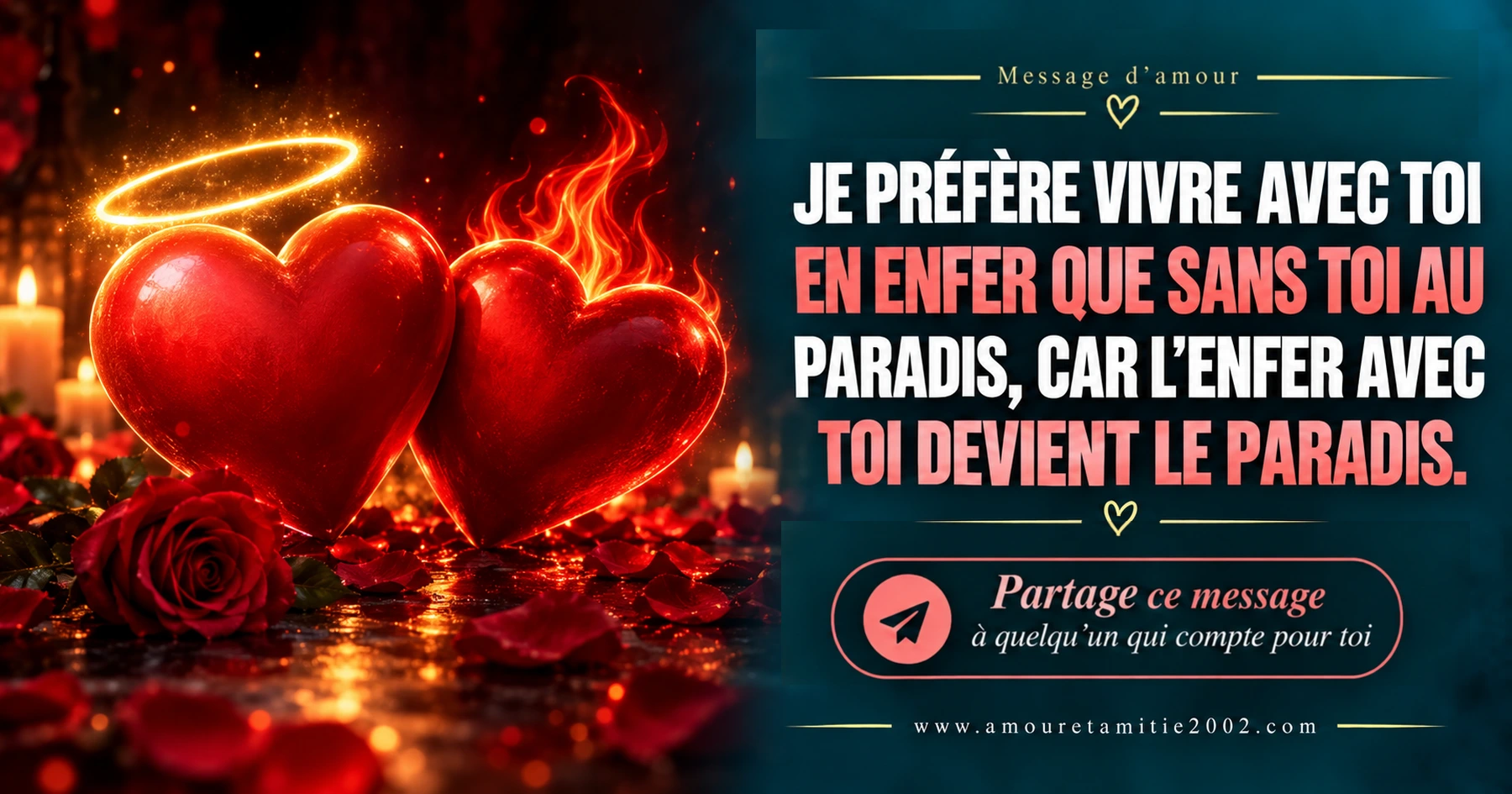 Message d’amour illustré nº 38 à partager avec la personne aimée