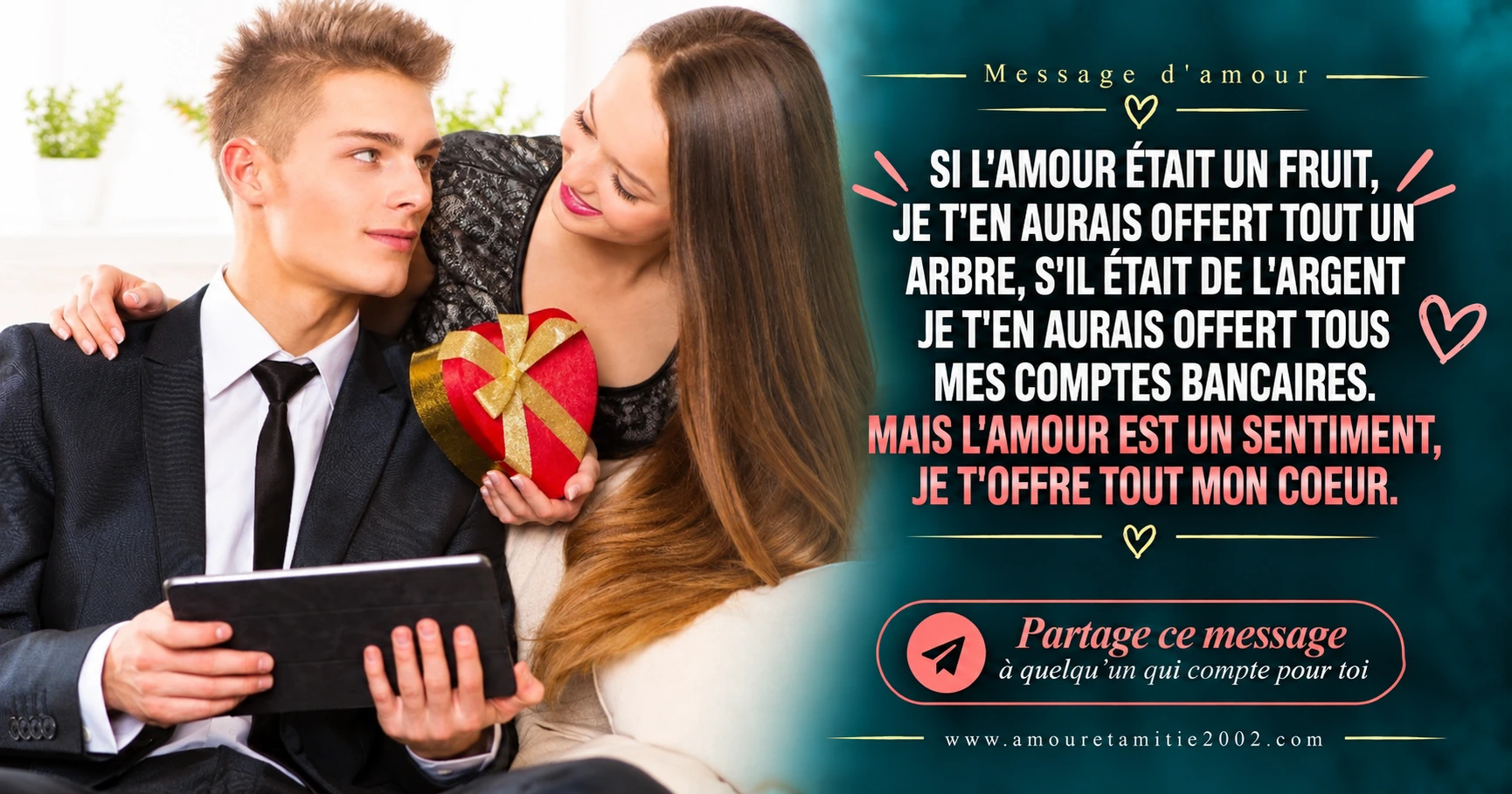 Message d’amour illustré nº 43