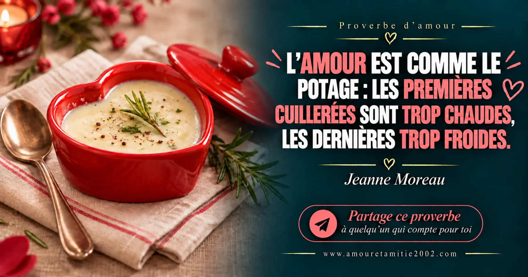 Proverbe d’amour illustré n° 3