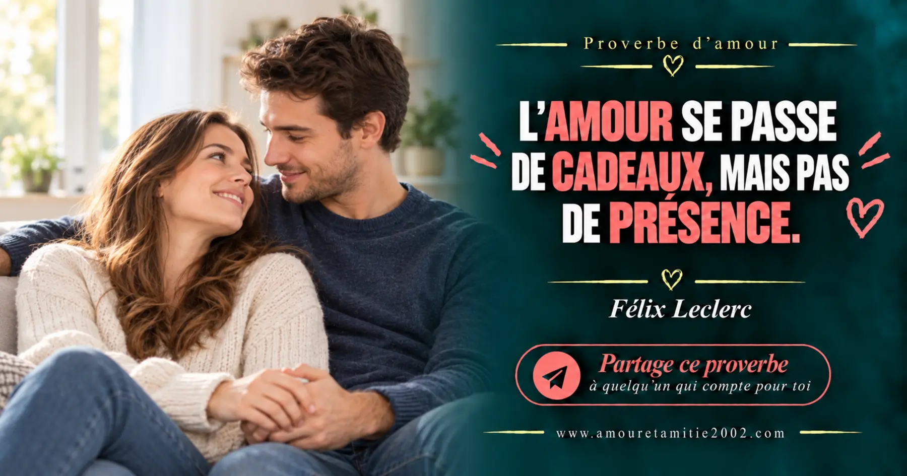 Proverbe d’amour illustré n° 17