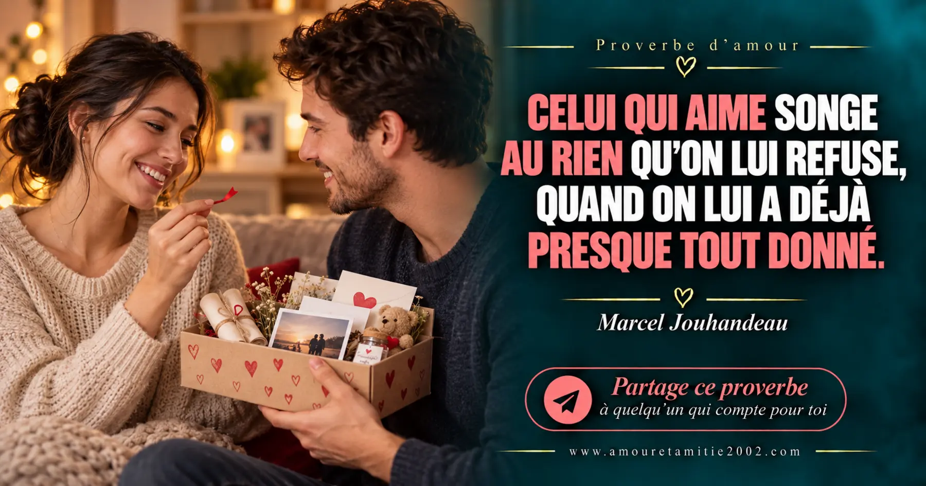 Proverbe d’amour illustré n° 20