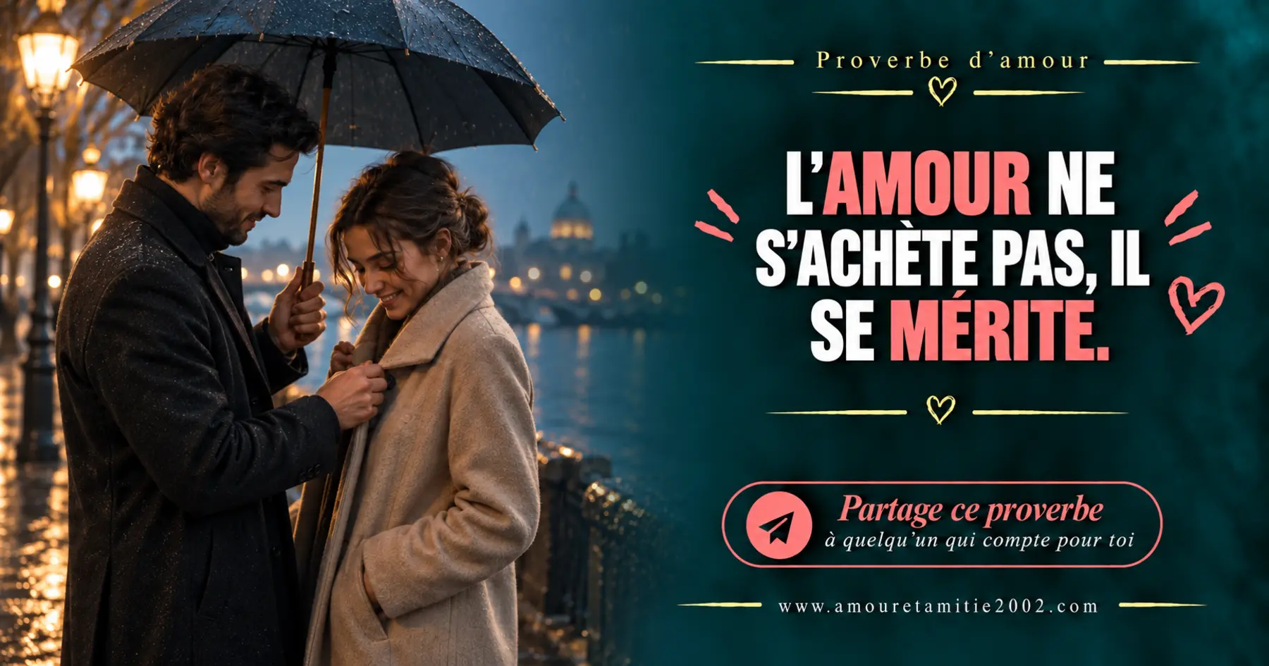 Proverbe d’amour illustré n° 24
