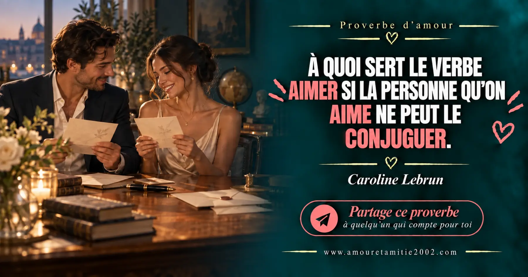 Proverbe d’amour illustré n° 28