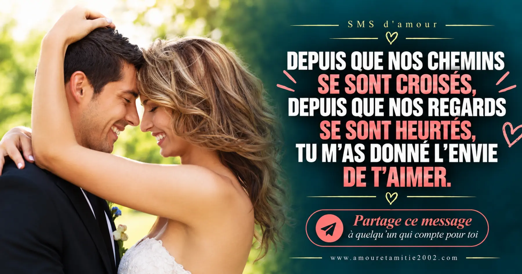 SMS d’amour illustré nº 32
