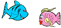 Deux poissons amoureux — GIF d’amour n° 21