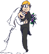 Un couple de mariés — GIF d’amour n° 22