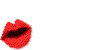 Un bisou rouge — GIF d’amour n° 29