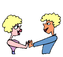 Un couple complice — GIF d’amour n° 30