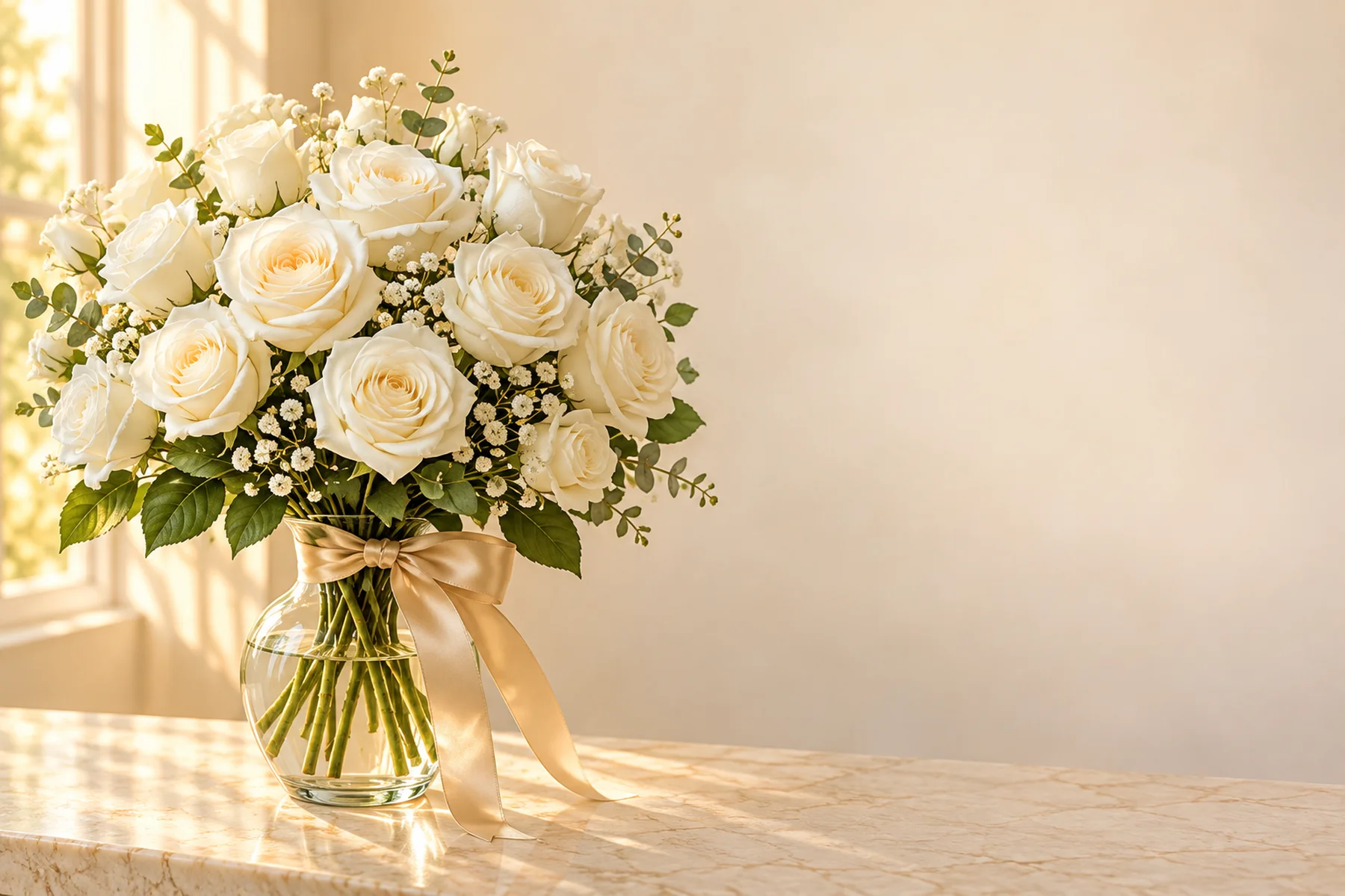 Roses blanches