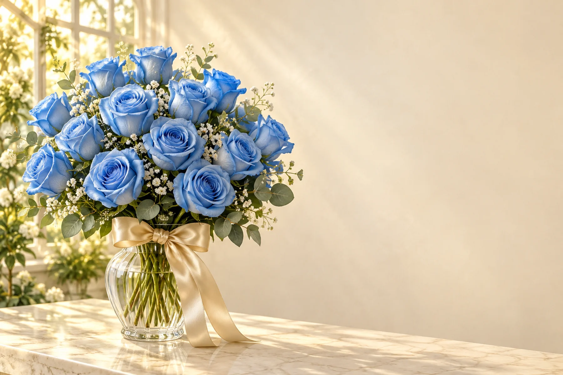 Roses bleues