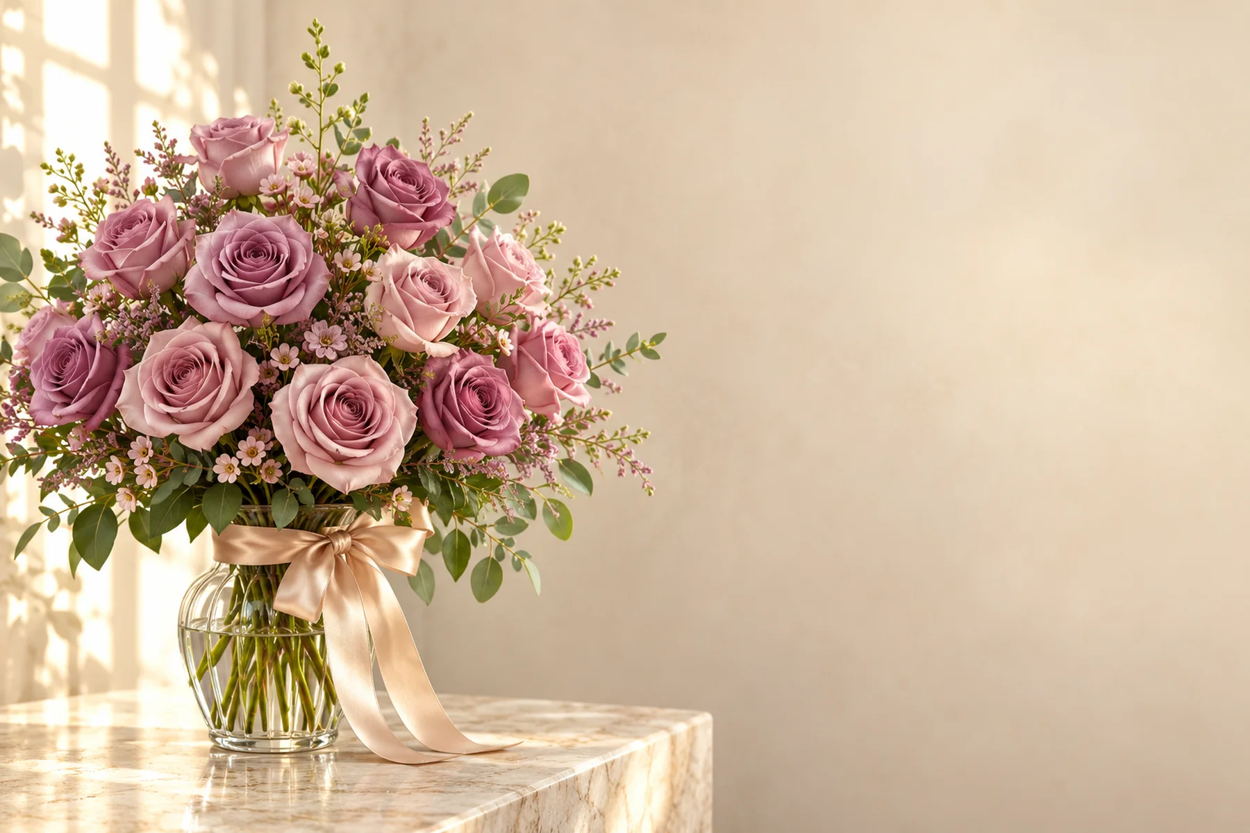 Roses mauves