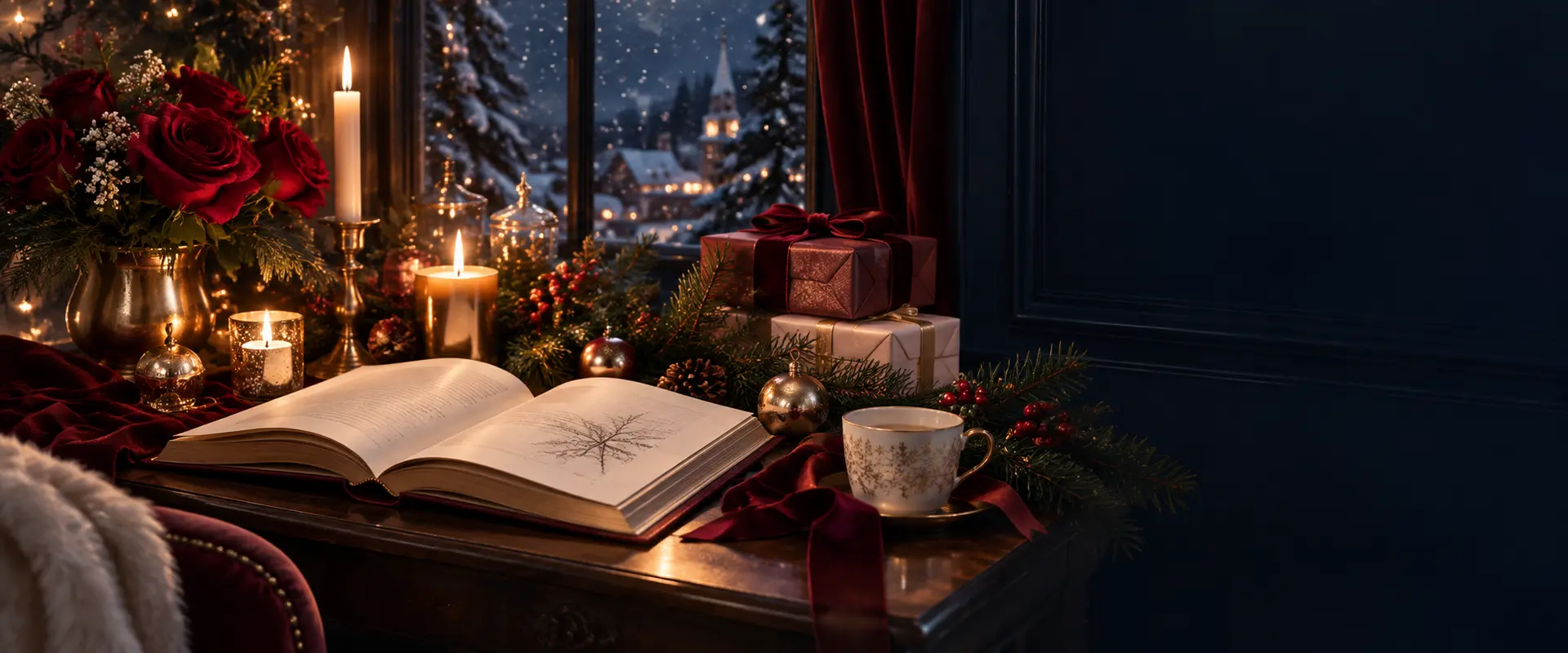 Illustration poétique pour Poèmes de Noël