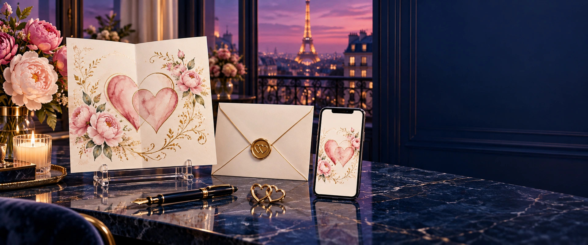 Collection de cartes postales et virtuelles