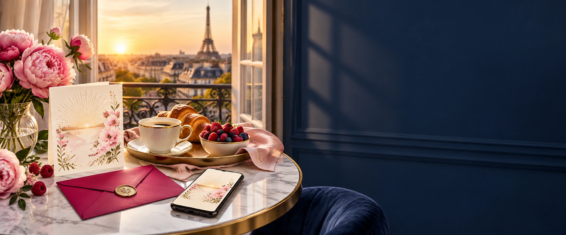 Collection de cartes postales et virtuelles