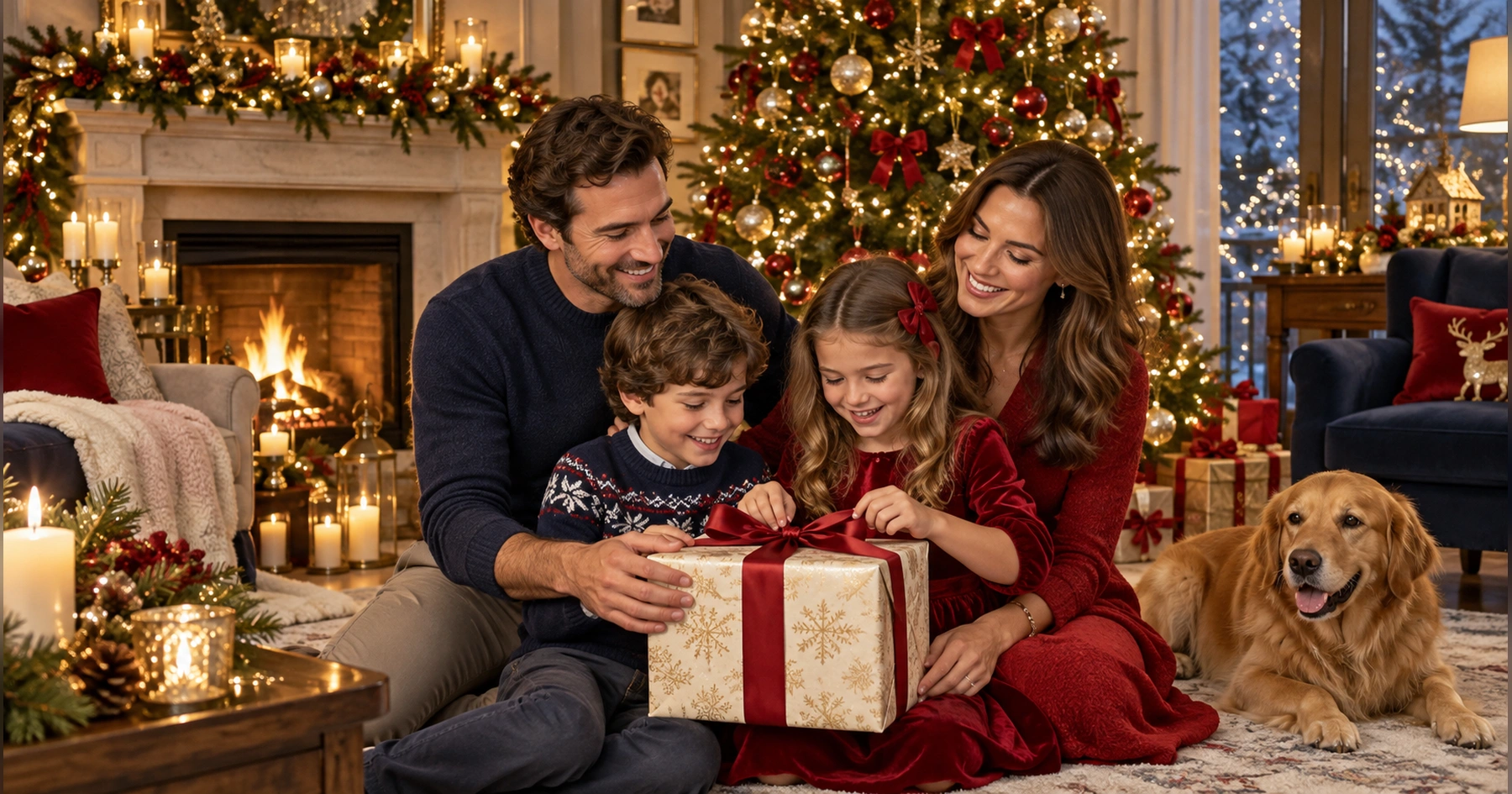 Noël : Partager la chaleur de Noël avec ceux qui comptent, même à distance.