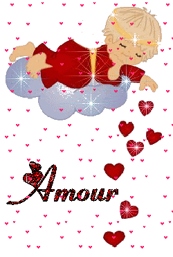 Prénom Amour en signature animée