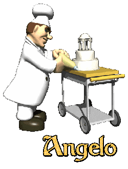 Prénom Angelo en signature animée