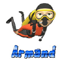 Prénom Armand en signature animée